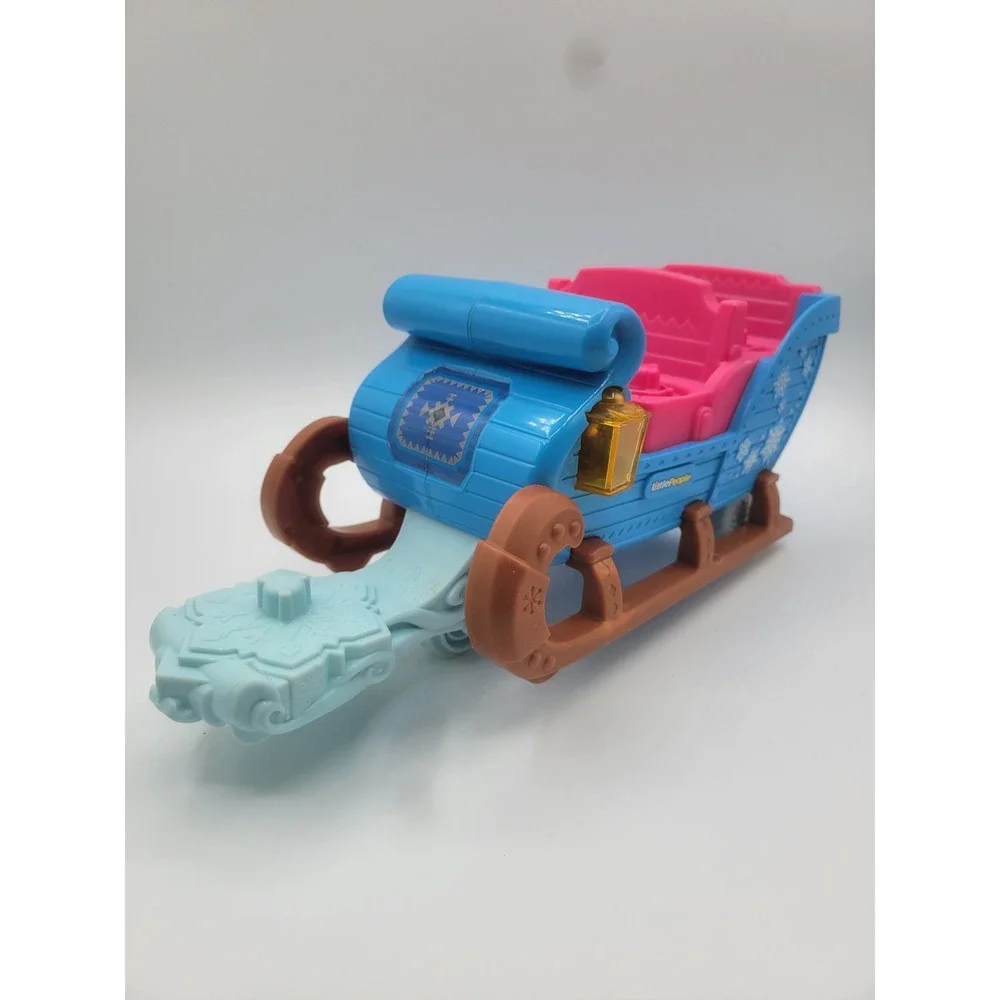 Fisher Price Little People Disney Frozen Kristoff Sleigh Light Up Vehicle GDK34